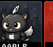 Tiny Apple character