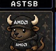 Tiny AMD character