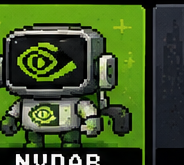 Tiny NVDA character